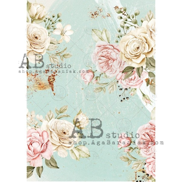 AB Studios A4 Rice Paper for Decoupage 0525