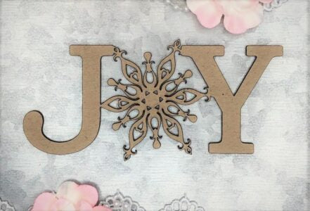 Scrapaholics JOY Chipboard