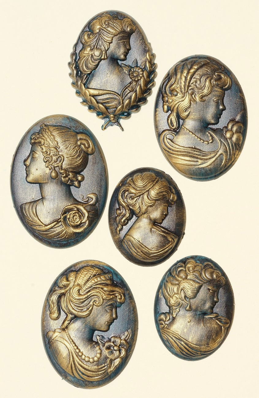 LaBlanche Silicone Mould - Vintage Cameo Limited Edition Silicone Mold from Germany