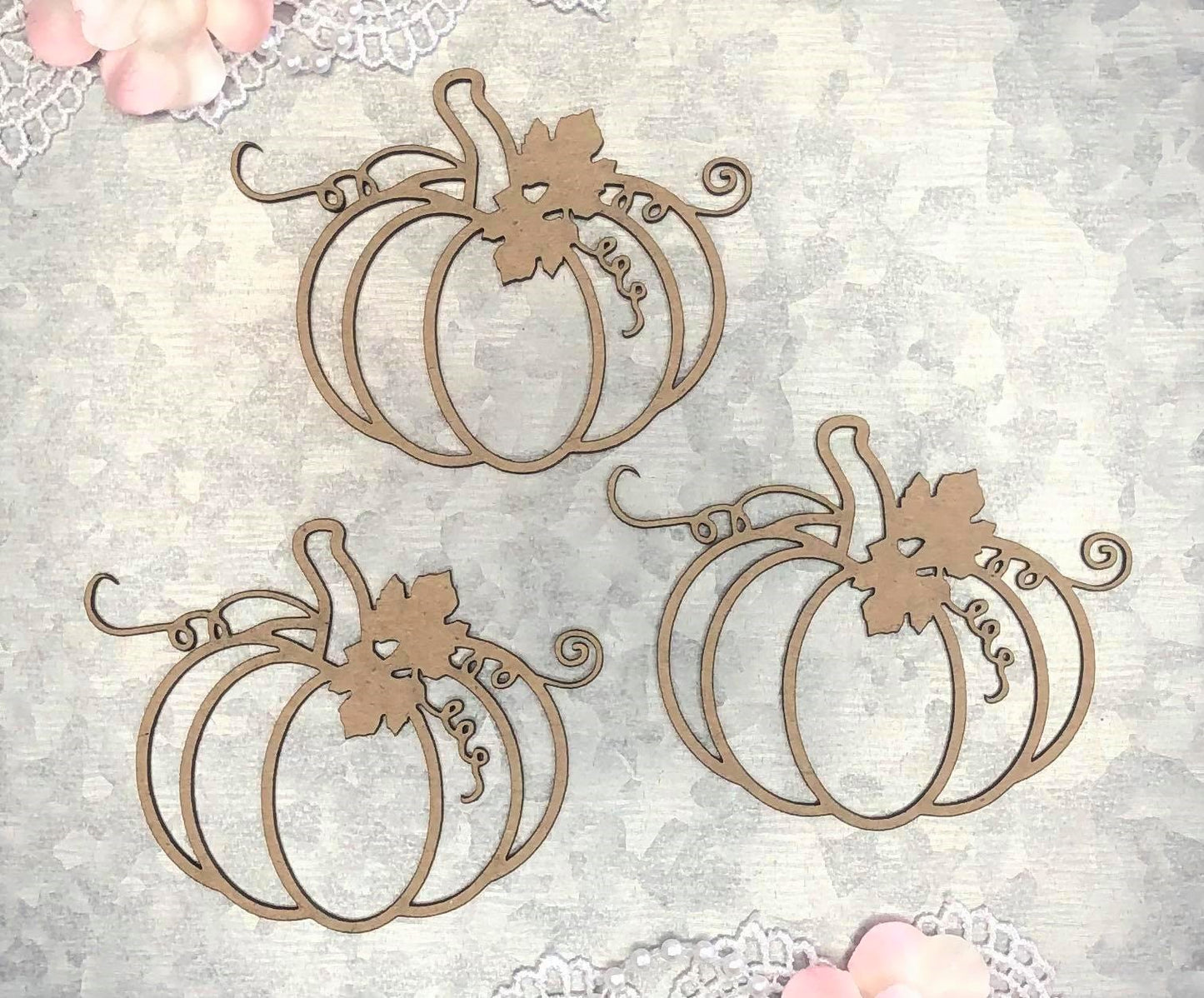 Scrapaholics Pumpkins Chipboard