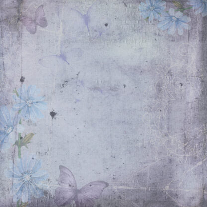 Scrapaholics Passion Garden - Quiet Moments 1 sheet 12x12 Cardstock - Scrapbook Paper