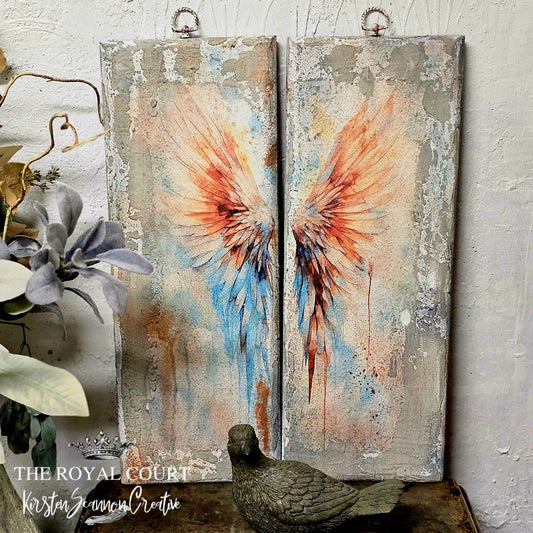 'Glide' Mixed Media Wall Hanging