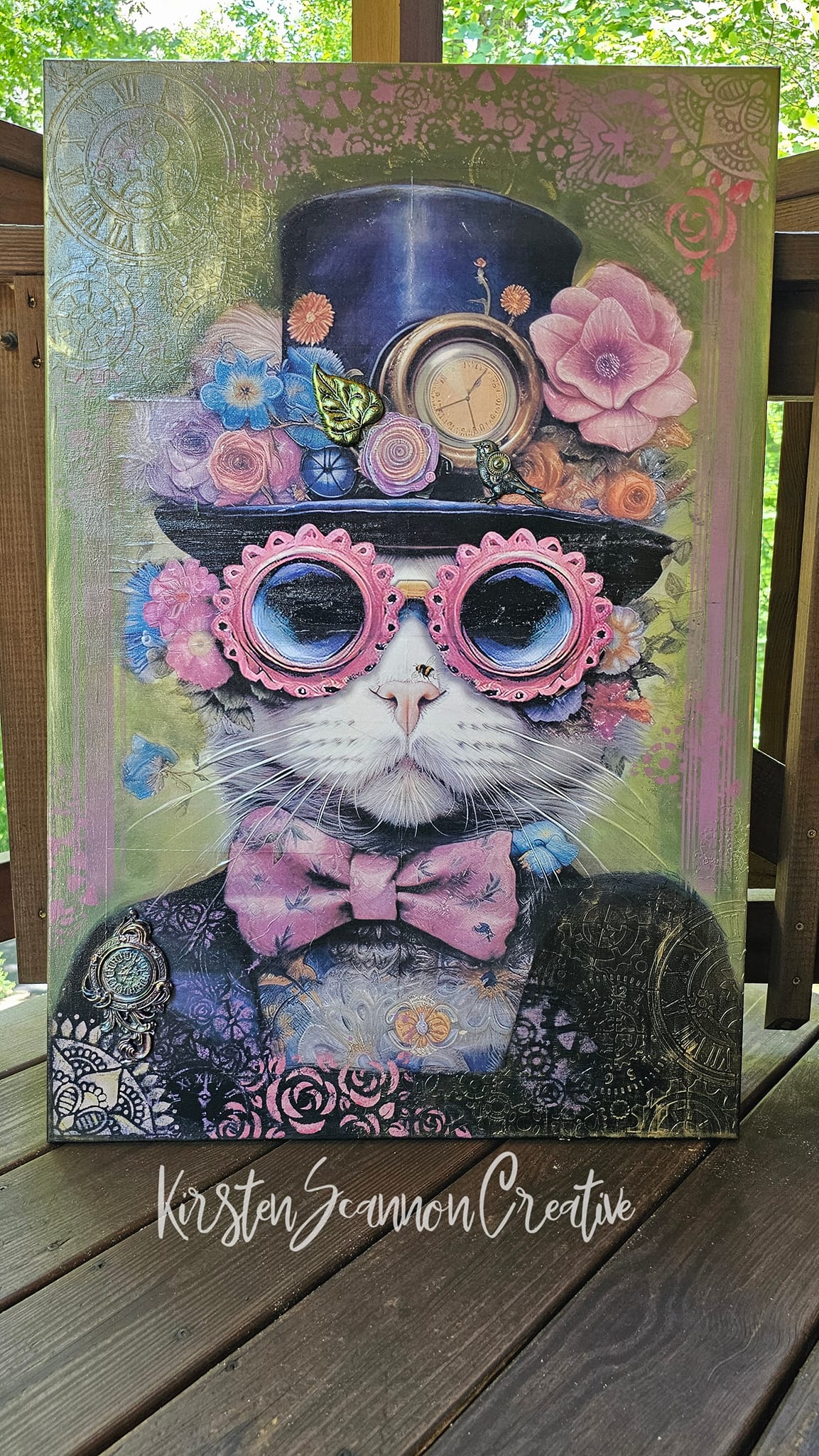 Whimsykel Designs 18 lb Decoupage Tissue Paper 21x29" Dapper Dan