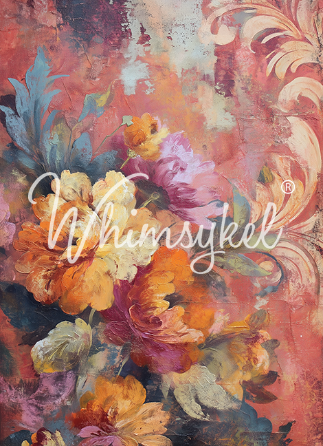 Whimsykel Designs 18 lb Decoupage Tissue Paper 21x29" Blooming Alchemy