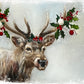 Decoupage Queen A3 & A4 Rice Paper Teresa Rene Art Snowy Elk