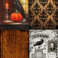 Decoupage Queen A3 Rice Paper Gothic 4 Pack