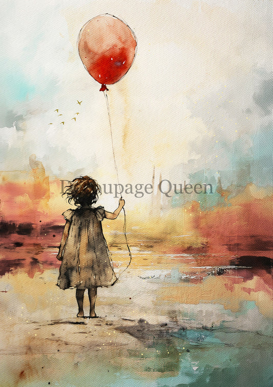 Decoupage Queen A4 Rice Paper Andy Skinner Oh the Places You'll Go
