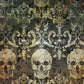 Decoupage Queen A3 & A4 Rice Paper Grunge Skulls