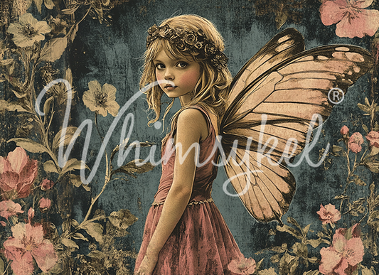 Whimsykel Designs 18 lb Decoupage Tissue Paper 21x29" Flower Fairy