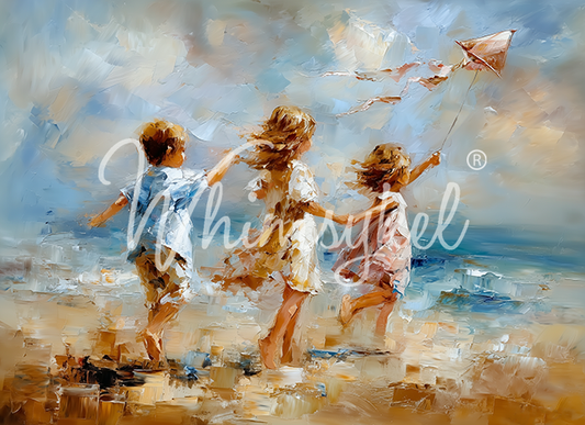 Whimsykel Designs 18 lb Decoupage Tissue Paper 20x14" Fly a Kite