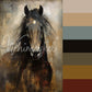 Whimsykel Designs 18 lb Decoupage Tissue Paper 21x29" Heart Horse