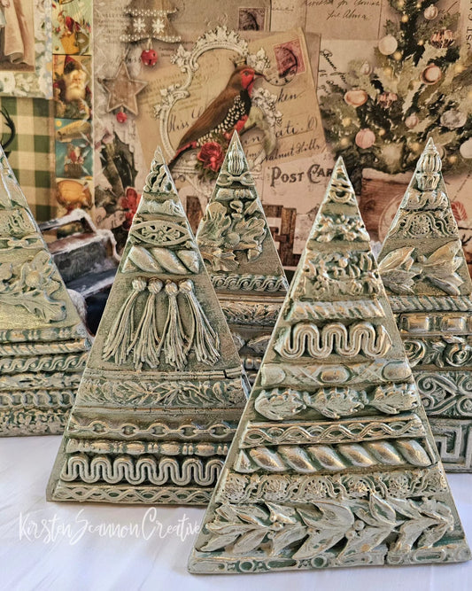 Christmas Trees Set of 5