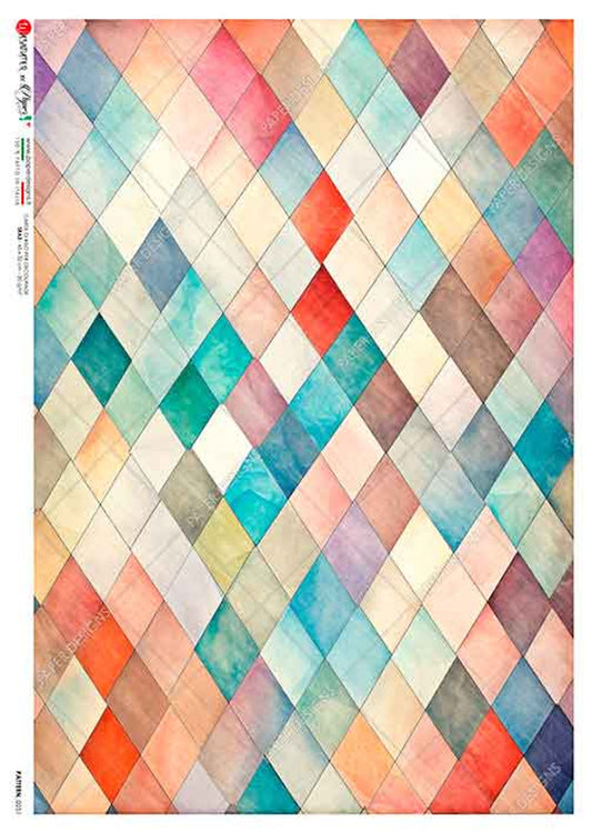 Paper Designs Washipaper A2 Rice Paper for Decoupage XL-PTN-0093