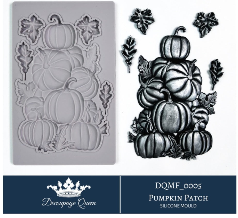 Decoupage Queen Pumpkin Patch Silicone Mould- Limited Edition