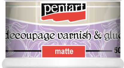 Pentart Decoupage Varnish & Glue, Matte 50 ml