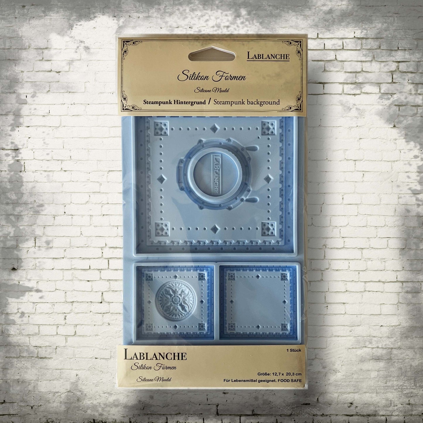 LaBlanche Silicone Mould Steampunk Background Limited Edition Silicone Mold from Germany