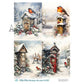 AB Studios A4 Rice Paper for Decoupage MV457