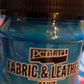 Pentart Fabric & Leather Paint 50 ml Turquoise Blue