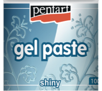 Pentart Gel Paste Transparent, Shiny, 100 ml