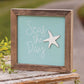 Seas the Day Frame Sign Home Décor Tray Filler Shelf Sitter Wall Hanging