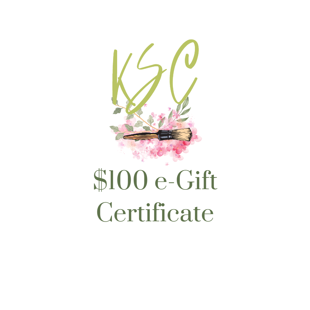 Kirsten Scannon Creative e-Gift Certificate