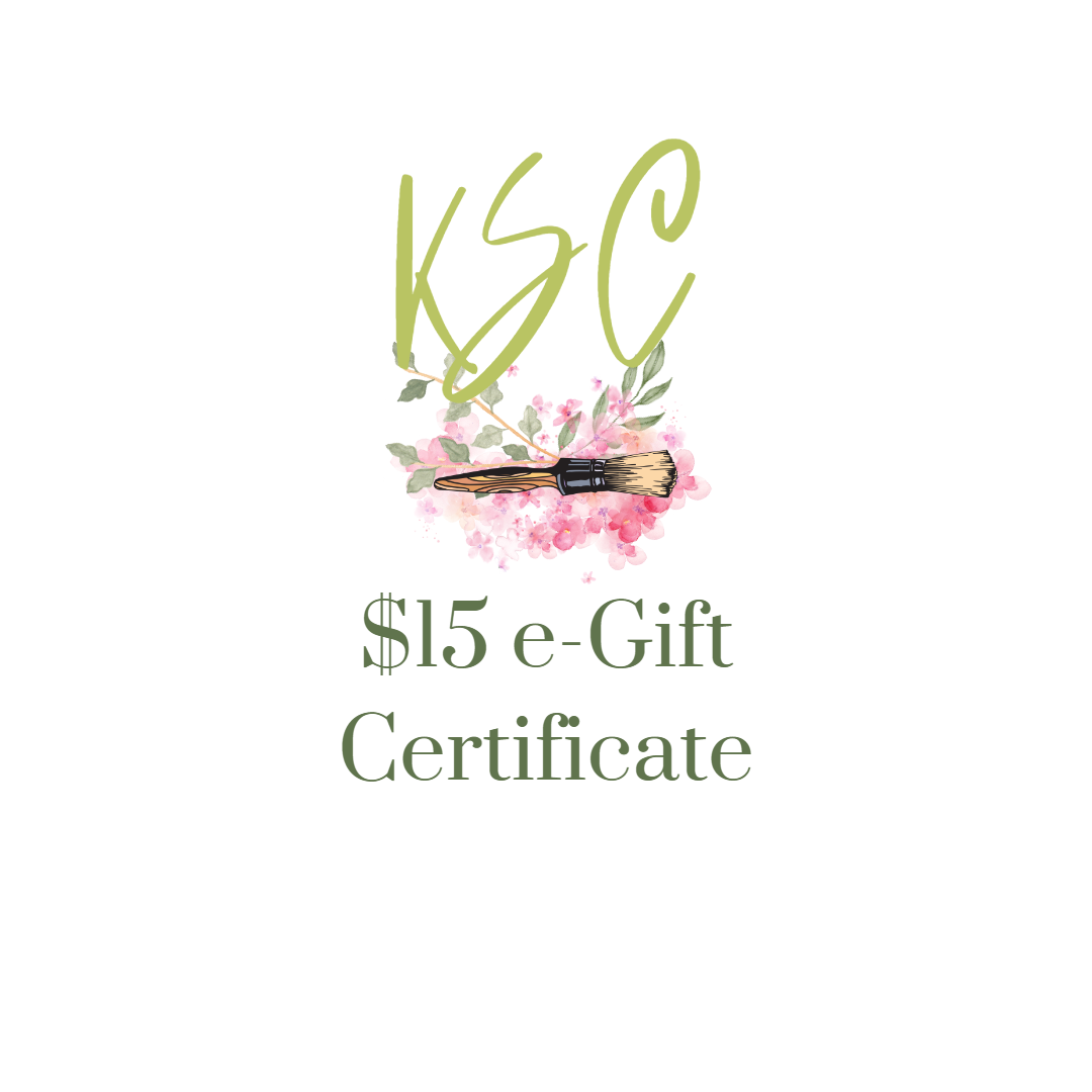 Kirsten Scannon Creative e-Gift Certificate