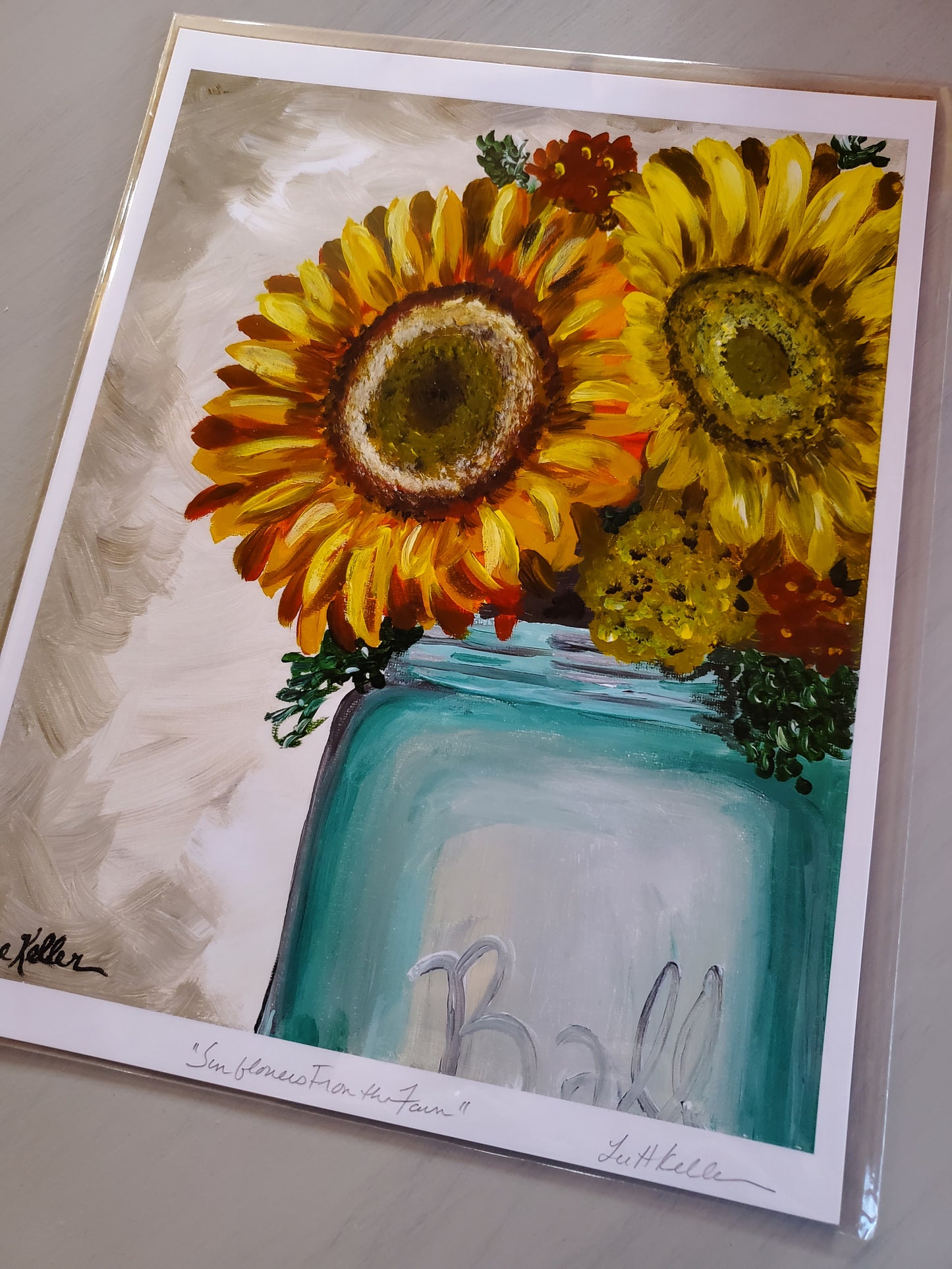 Sunflowers Flower Art Print