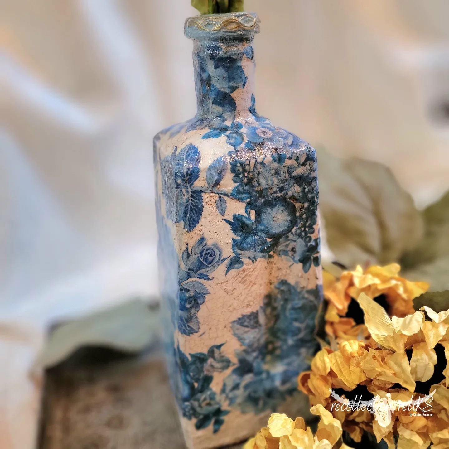 Chinoiserie Vase Handmade Artisanal Décor
