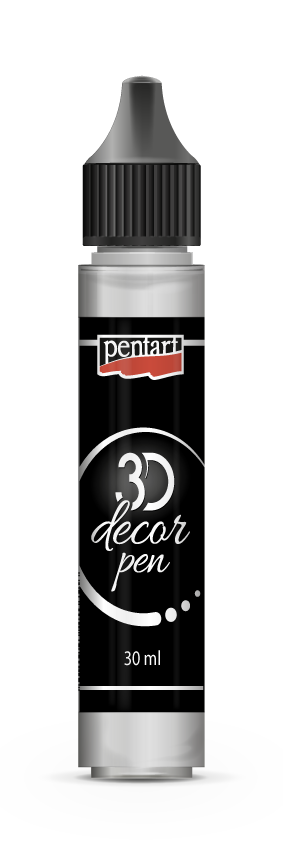 Pentart 30ml Silver Liquid Acrylic Paint - TH Decor