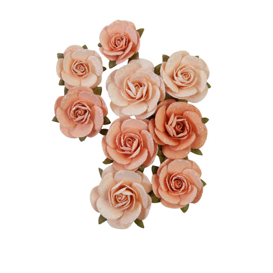 Closeout Sale! Prima Flowers® Indigo Collection Flowers Confidence 9 Pcs, 1.25"-2"