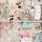 Decoupage Queen Rice Paper Shabby 4 Pack A4