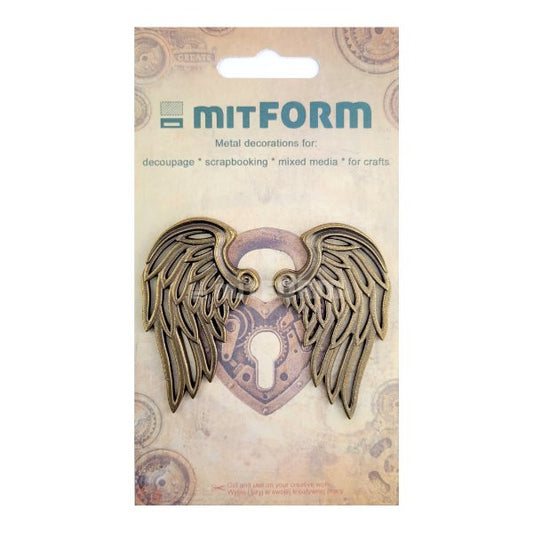 Mitform Castings Set WINGS 2 |  DIY Projects, Scrapbooking, Art Journals, Mixed Media, Collage