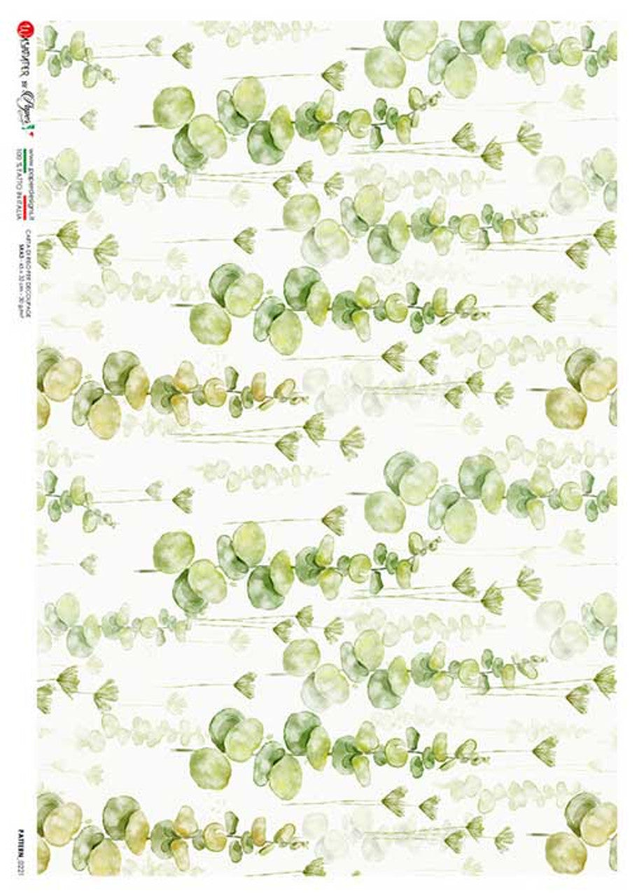 Paper Designs Washipaper Rice Paper for Decoupage Pattern 0221 A4