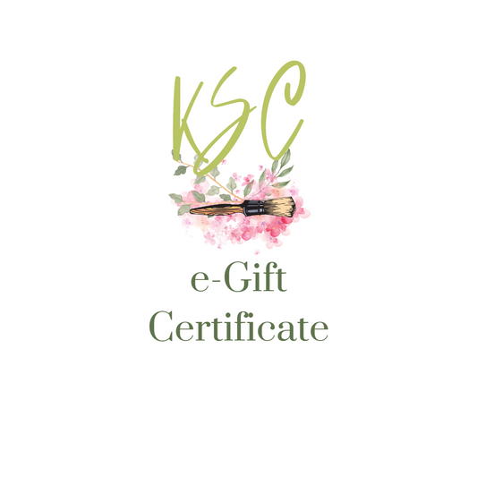 Kirsten Scannon Creative e-Gift Certificate