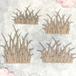 Scrapaholics Grass Patches Chipboard