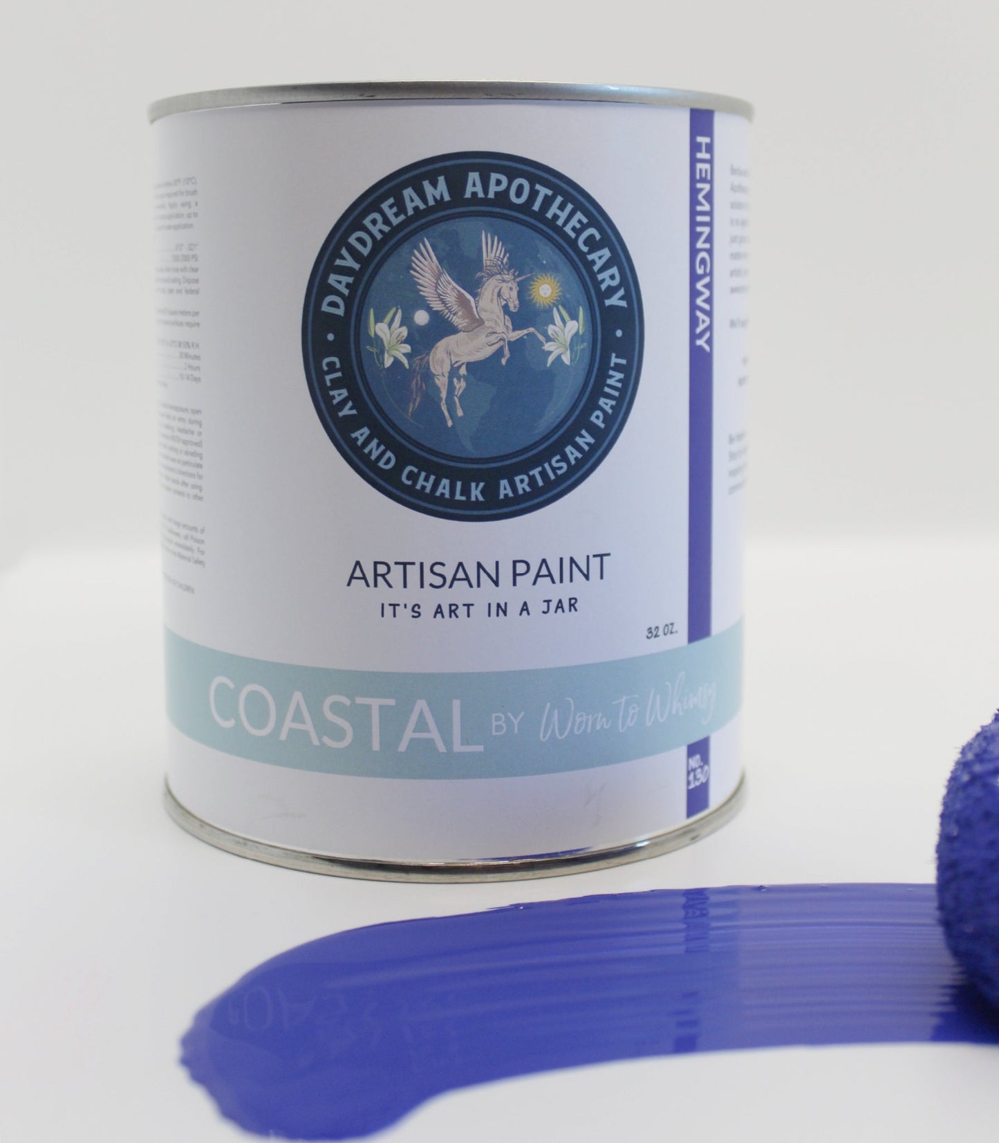 CLOSEOUT SALE! Hemingway 🌊 COASTAL by Worn to Whimsy | Daydream Apothecary Clay and Chalk Artisan Paint