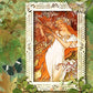 Decoupage Queen Rice Paper Woodland Mucha RETIRED A4
