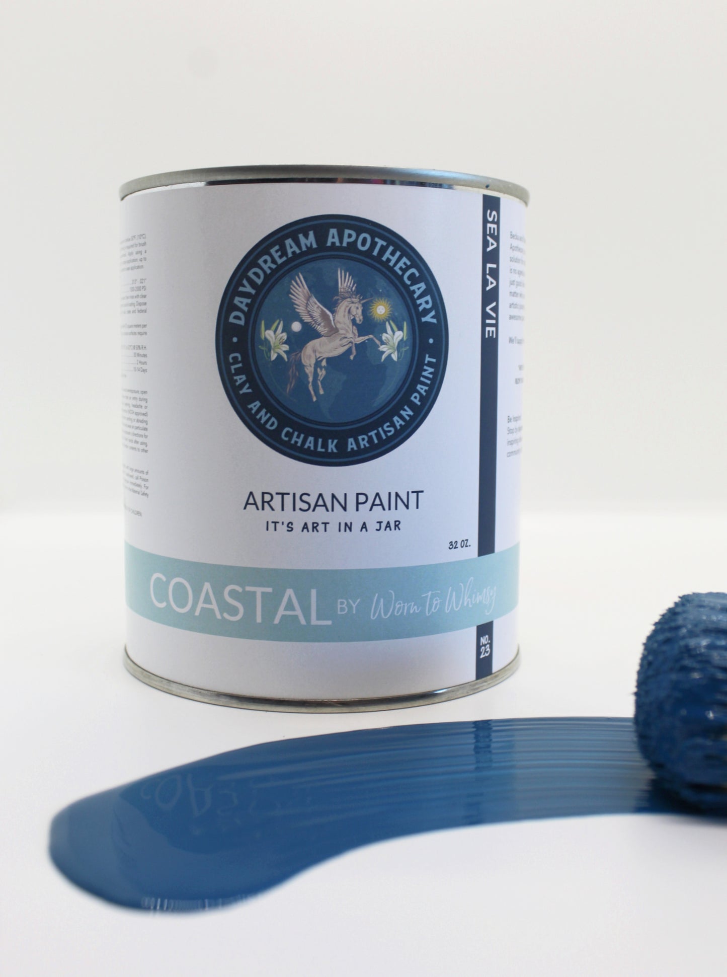 CLOSEOUT SALE! Sea La Vie🌊 COASTAL by Worn to Whimsy | Daydream Apothecary Clay and Chalk Artisan Paint